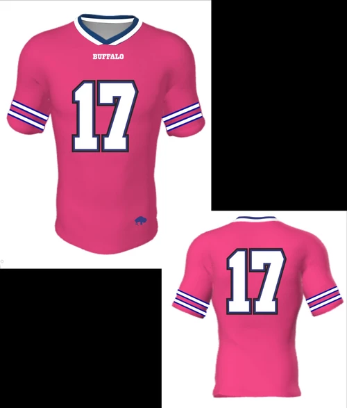 BILLS SUBLIMATED JERSEY - PINK