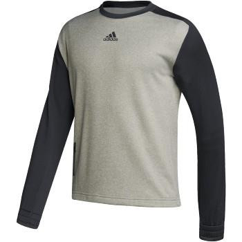 M TI CREW - BLACK/MD GREY HEATHER