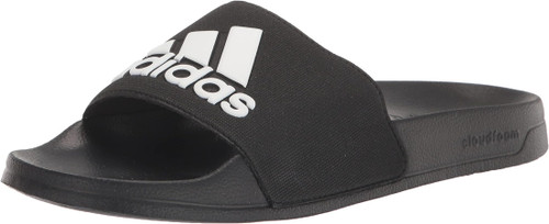 ADILETTE SHOWER-BLACK/WHITE