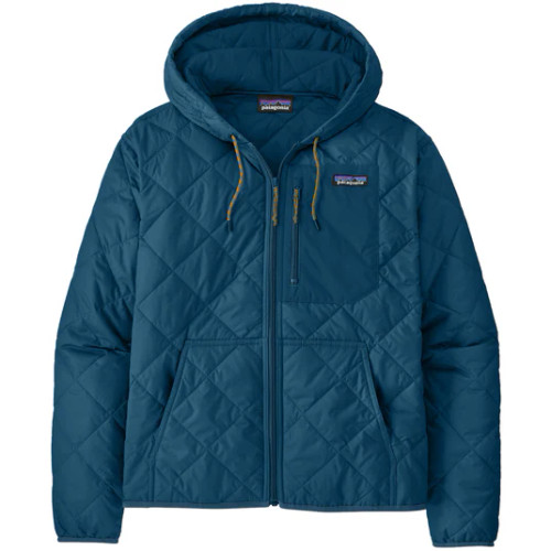 WOMEN'S DIAMOND QUILTED JACKET-LAGOM BLUE