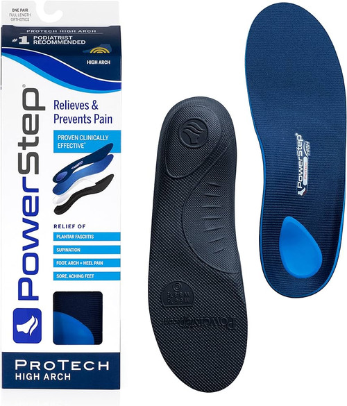 POWERSTEP PROTECH HIGH ARCH-NAVY