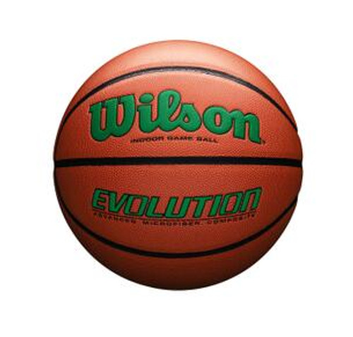 MEN'S WILSON EVOLUTION GAME BALL-GREEN MEN'S WILSON EVOLUTION GAME BALL-GREEN