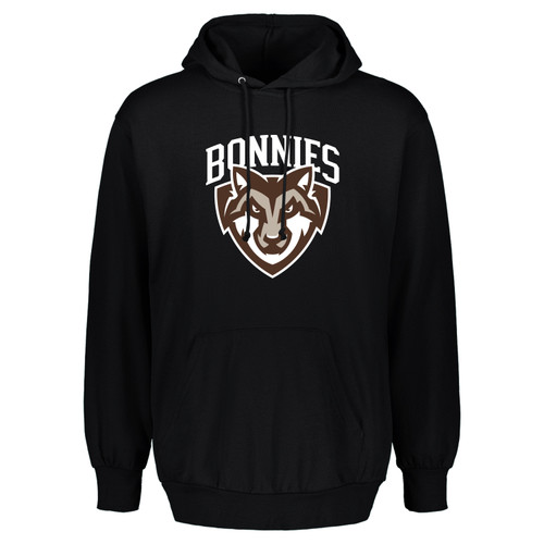 St. Bonaventure Comfort Fleece Hoodie-Black St. Bonaventure Comfort Fleece Hoodie-Black