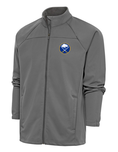 Buffalo Sabres Links Full Zip Jacket-Steel