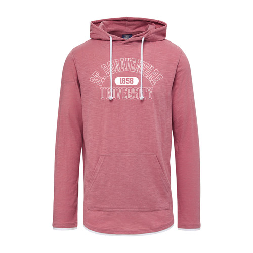SBU Miles Slub Hooded Tee-Orchid Ice