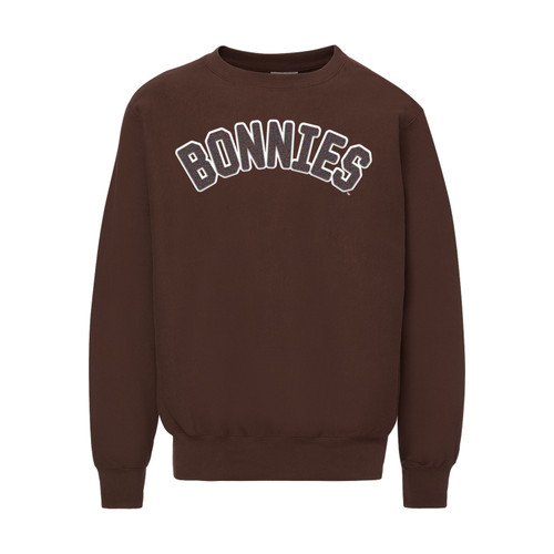 St. Bonaventure Bonnies Pro-Weave Crewneck-Brown