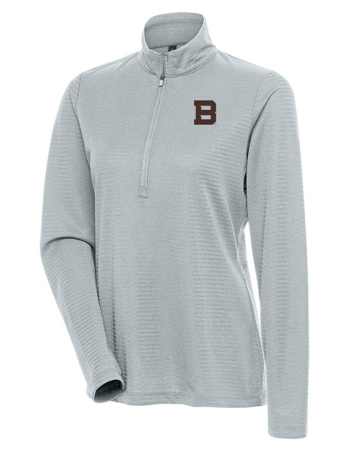 St. Bonaventure Women's Avalon 1/4 Zip Pullover-Grey