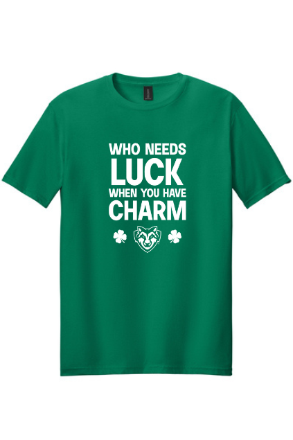 SBU St. Patrick's Day Gildan Softstyle Tee-Kelly Green