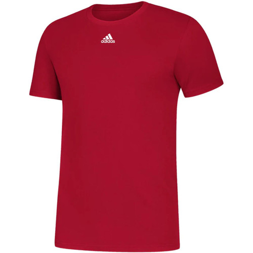 Men's Adidas Amplifier Short Sleeve-Red/White