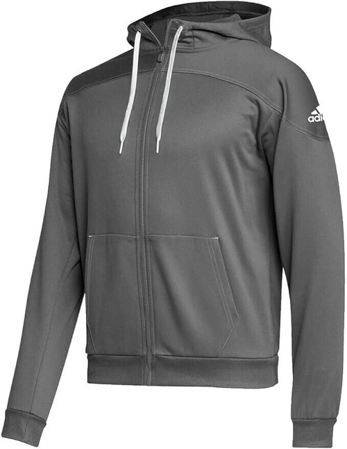 Adidas Men's Stadium Full Zip Hoodie - Grey