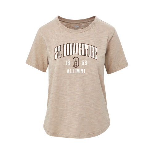 St. Bonaventure University Alumni Natalie Slub Relaxed Tee-Atmosphere