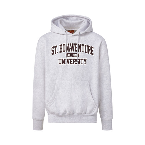 St. Bonaventure University Alumni Pro-Weave Hoodie-Marble Heather