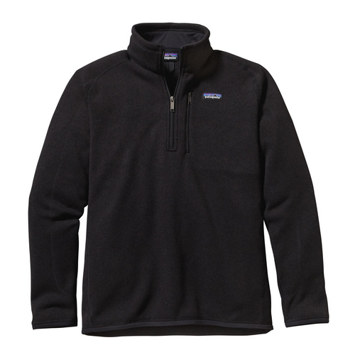 Men's Better Sweater 1/4 Zip - Black