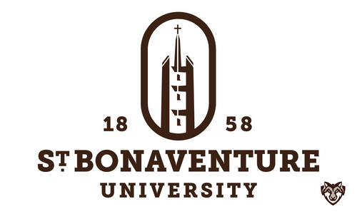 St. Bonaventure Bell Tower Flag-White/Brown