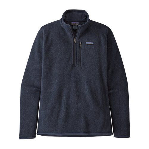 M BETTER SWEATER 1/4 ZIP-NEW NAVY