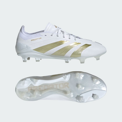 Predator Elite FG-White/Gold