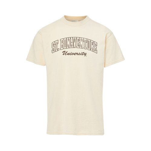St. Bonaventure Coastal Color Tee-Vanilla