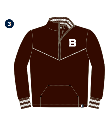 SBU Mission Jacket-Brown/White