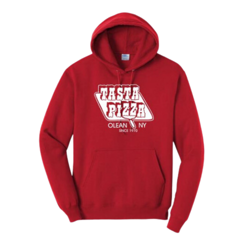 Tasta Pizza Hoodie - Red