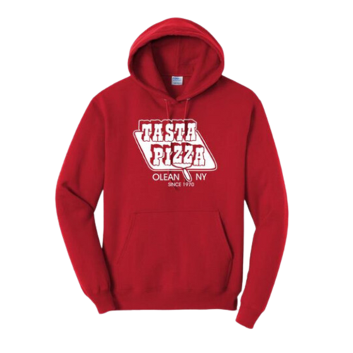 Tasta Pizza Hoodie - Red