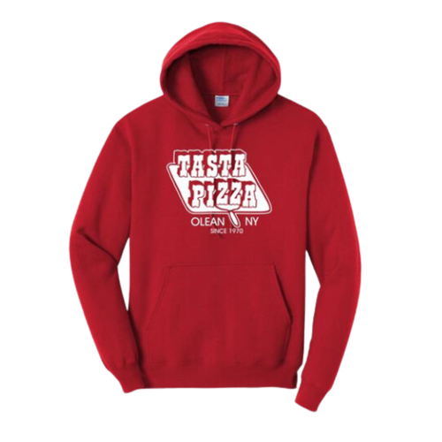 Tasta Pizza Hoodie - Red
