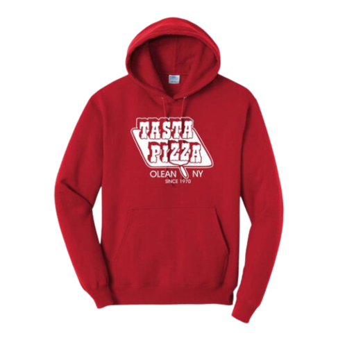 Tasta Pizza Hoodie - Red