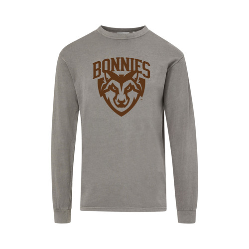 St. Bonaventure Bonnies Coastal Colors Long Sleeve Tee-Hazy Days