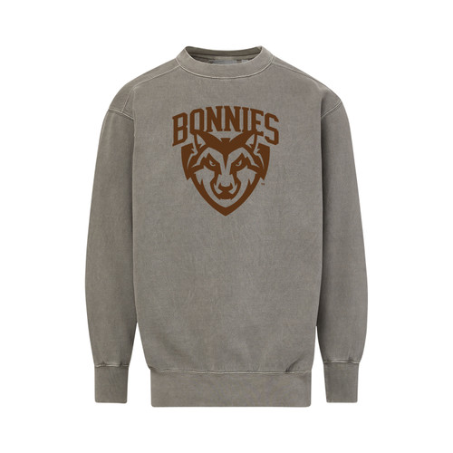 St. Bonaventure Bonnies Coastal Colors Crewneck Sweatshirt-Hazy Days