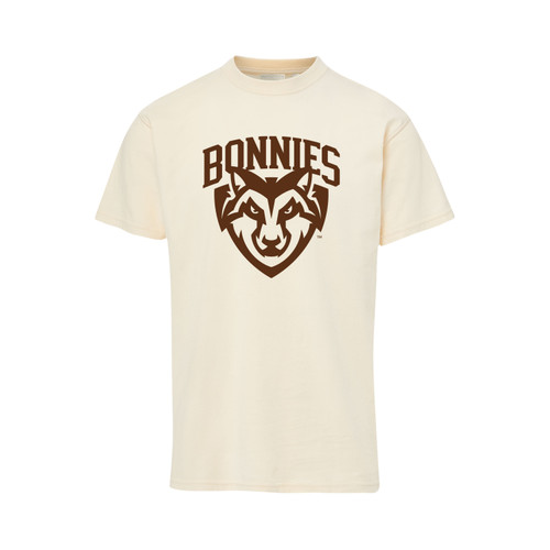 St. Bonaventure Bonnies Coastal Colors Tee-Vanilla