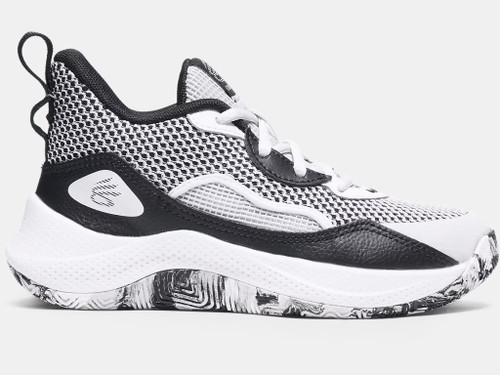 UA Pre-School Curry 3Z 24-White/Black