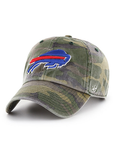 BILLS CAMO 47 CLEAN UP CAP