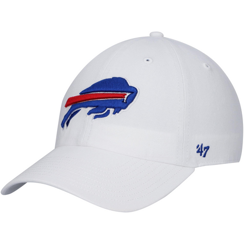 W. Bills 47 Clean Up Cap - White