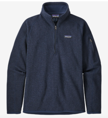 WOMEN'S BETTER SWEATER 1/4 ZIP - NEW NAVY