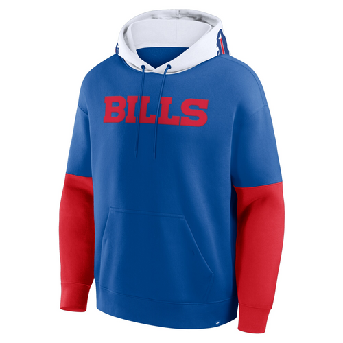 Buffalo Bills Helmet Pullover Hoodie - Royal