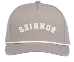 Upside Down Bonnies Weekender Cap-Mink/Vintage White