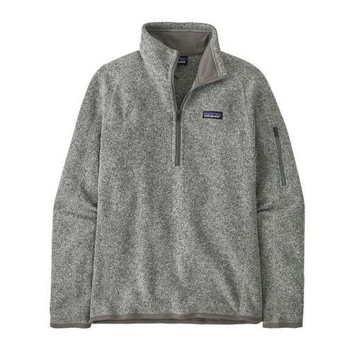 WOMEN'S BETTER SWEATER 1/4 ZIP - HEMLOCK GREEN