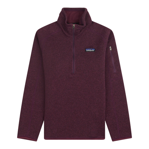 WOMEN'S BETTER SWEATER- OBSIDIAN PLUM