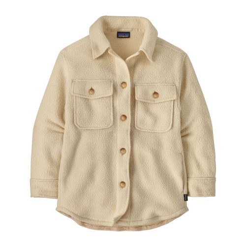 Women's Retro Pile Shacket - Natural