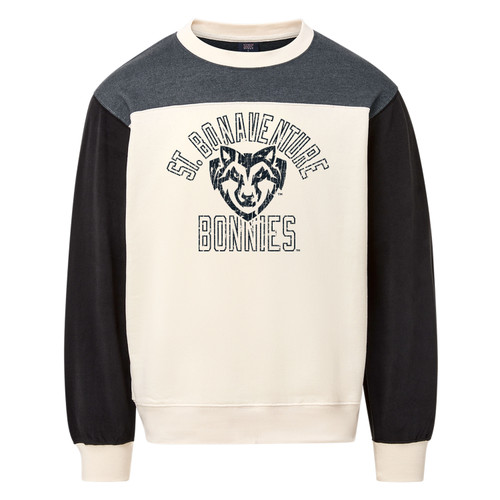 St. Bonaventure Bonnies Unisex Colorblock Crewneck