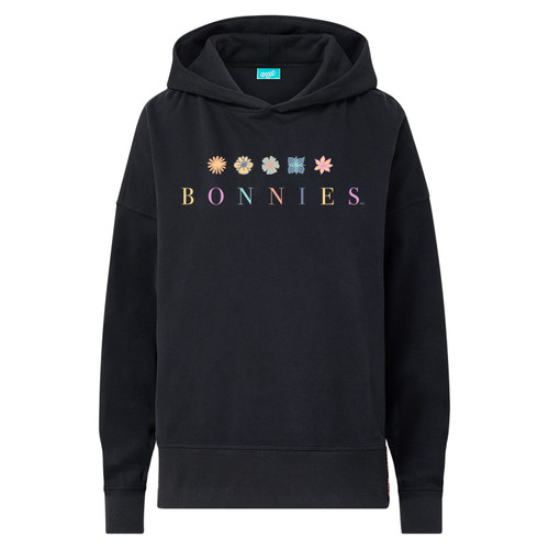 St. Bonaventure Mood & Vibe Ladies Motif Hood-Black