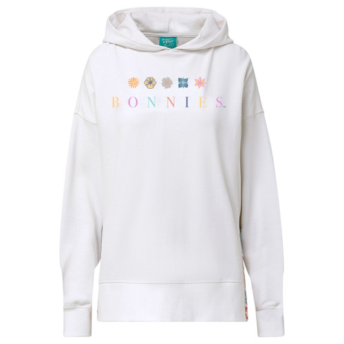 St. Bonaventure Mood & Vibe Ladies Motif Hood-White
