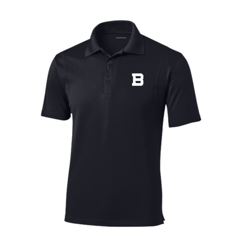 St. Bonaventure Sport-Tek Micropique Sport-Wick Polo-Black/Grey/White