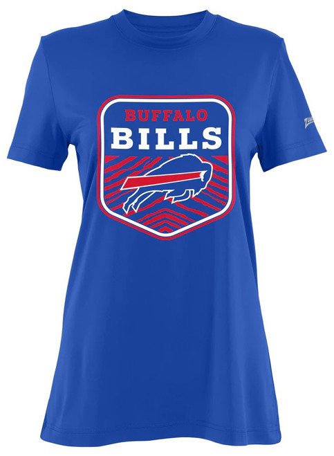 Zubaz Buffalo Bills Women's Kicker S/S-Royal Blue