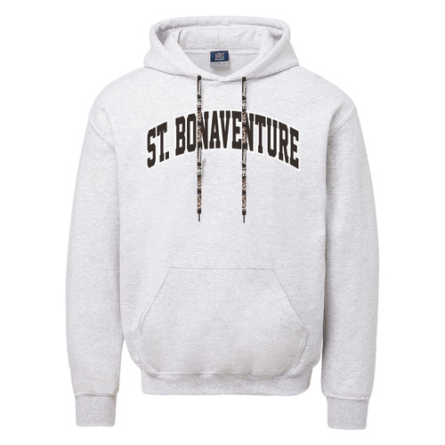 St. Bonaventure Custom Lace Fundamental Fleece Hoodie-Marble Heather