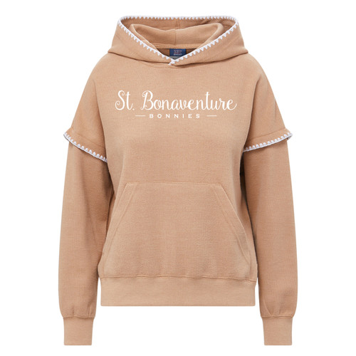 St. Bonaventure Women's  Mood & Vibe Teegan Craft Hood-Praline