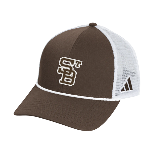 St. Bonaventure Adidas Structured Rope Foam Snapback-Brown/White