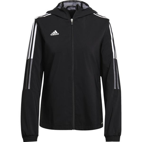 Adidas Women's Tiro 21 Windbreaker in Black