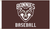 St. Bonaventure Baseball Flag-Brown/White