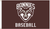 St. Bonaventure Baseball Flag-Brown/White