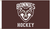 St. Bonaventure Hockey Flag-Brown/White